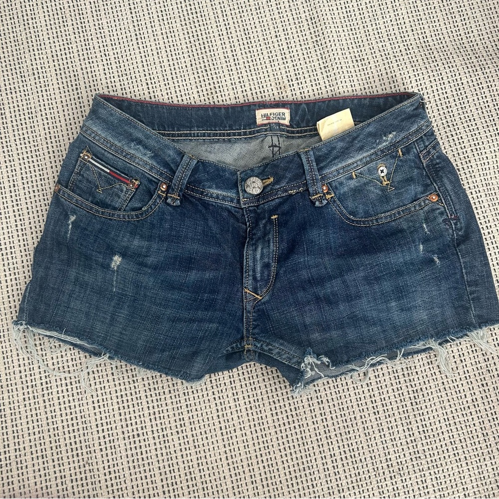 Tommy Hilfiger Blue Jean Shorts for Women